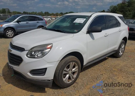 2016 Chevrolet Equinox Ls from USA, damaged, VIN 1GNFLEEK1GZ107709